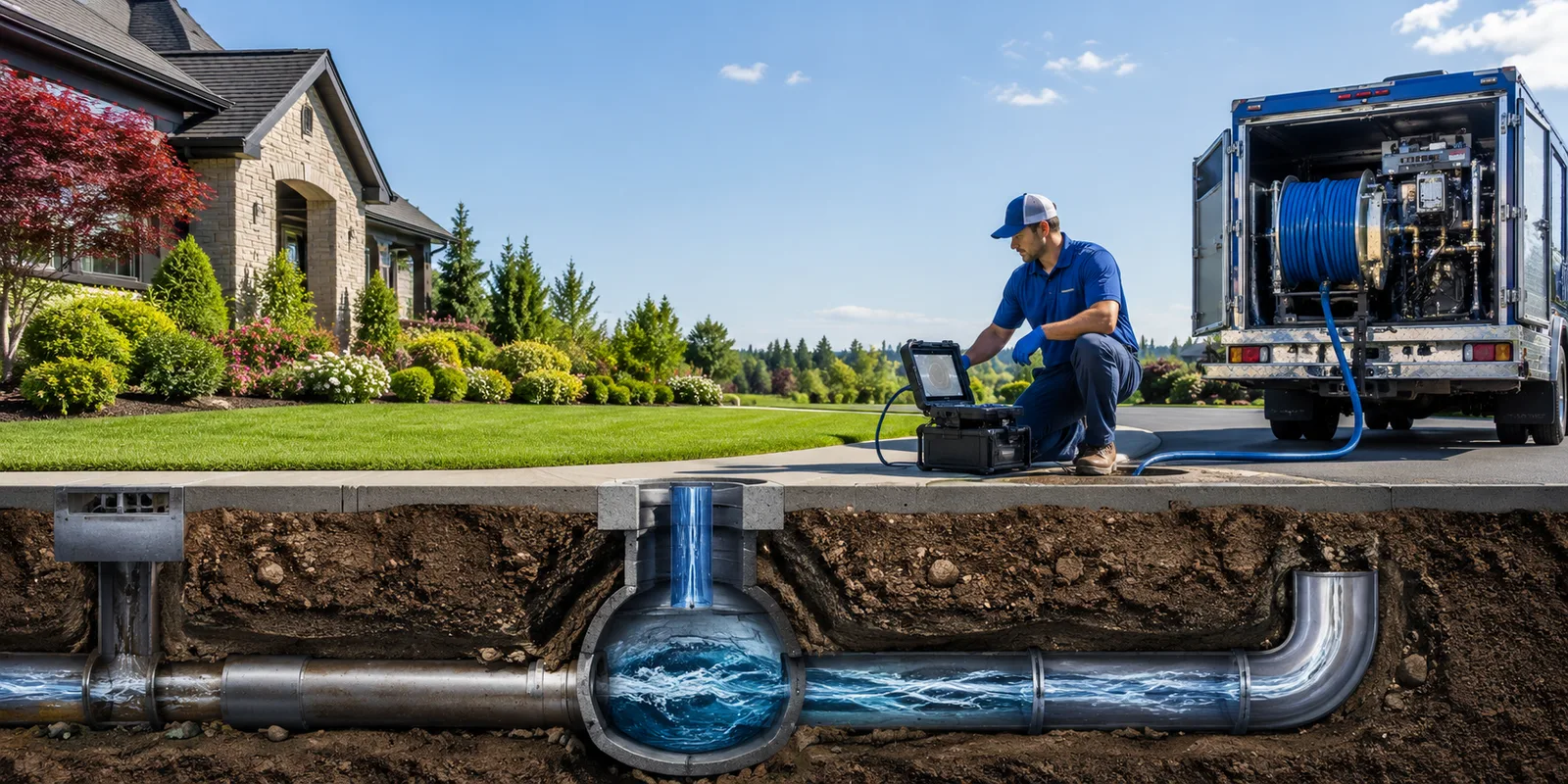 Drainage restoration information for De Witt, IA